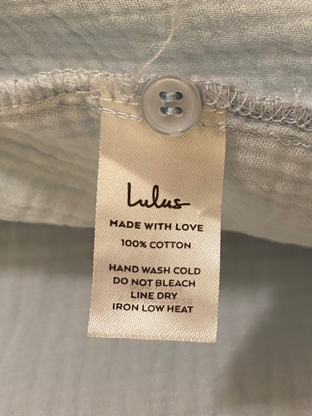 Lulus Blue Button-Up Top - Picture 10 of 12